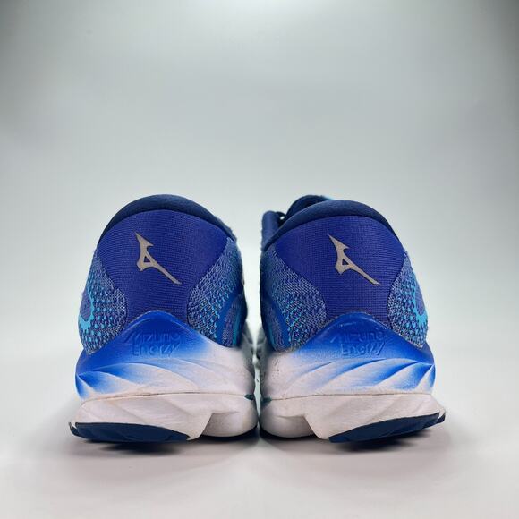 Mizuno Wave Rider 27 Blue White Running Shoes J1GD230325 Women's Size 7.5 - Picture 5 of 11